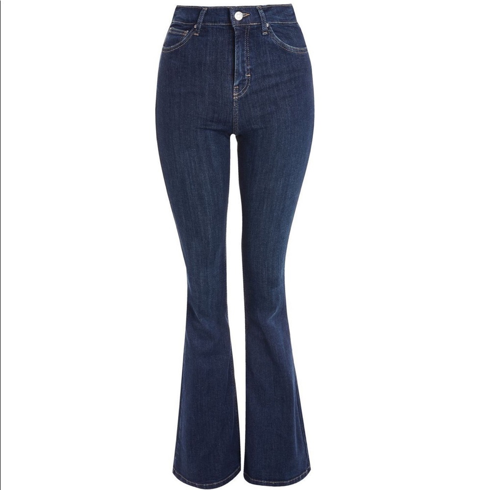 Topshop Jamie Flare Jeans